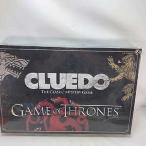Cluedo Game of Thrones Board Game Mystery Strategy NEW Box Damage Clue